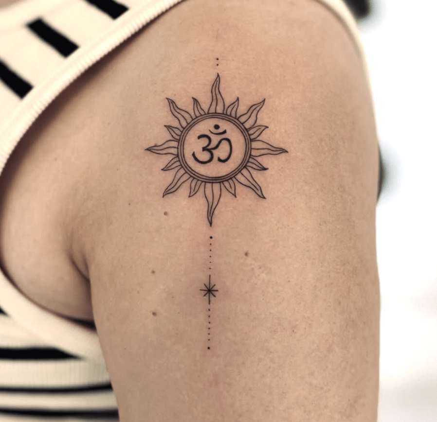 Balinese Sanskrit (Aksara Bali) Tattoo